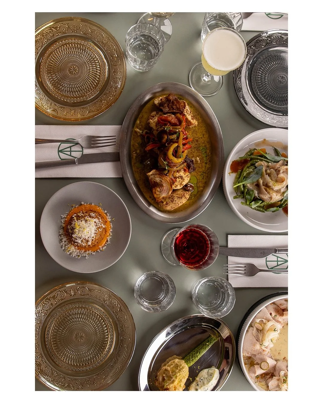 A friend's table at its best. Sharing is intimate and that&rsquo;s exactly what we aim for. Making sure every moment feels intense.