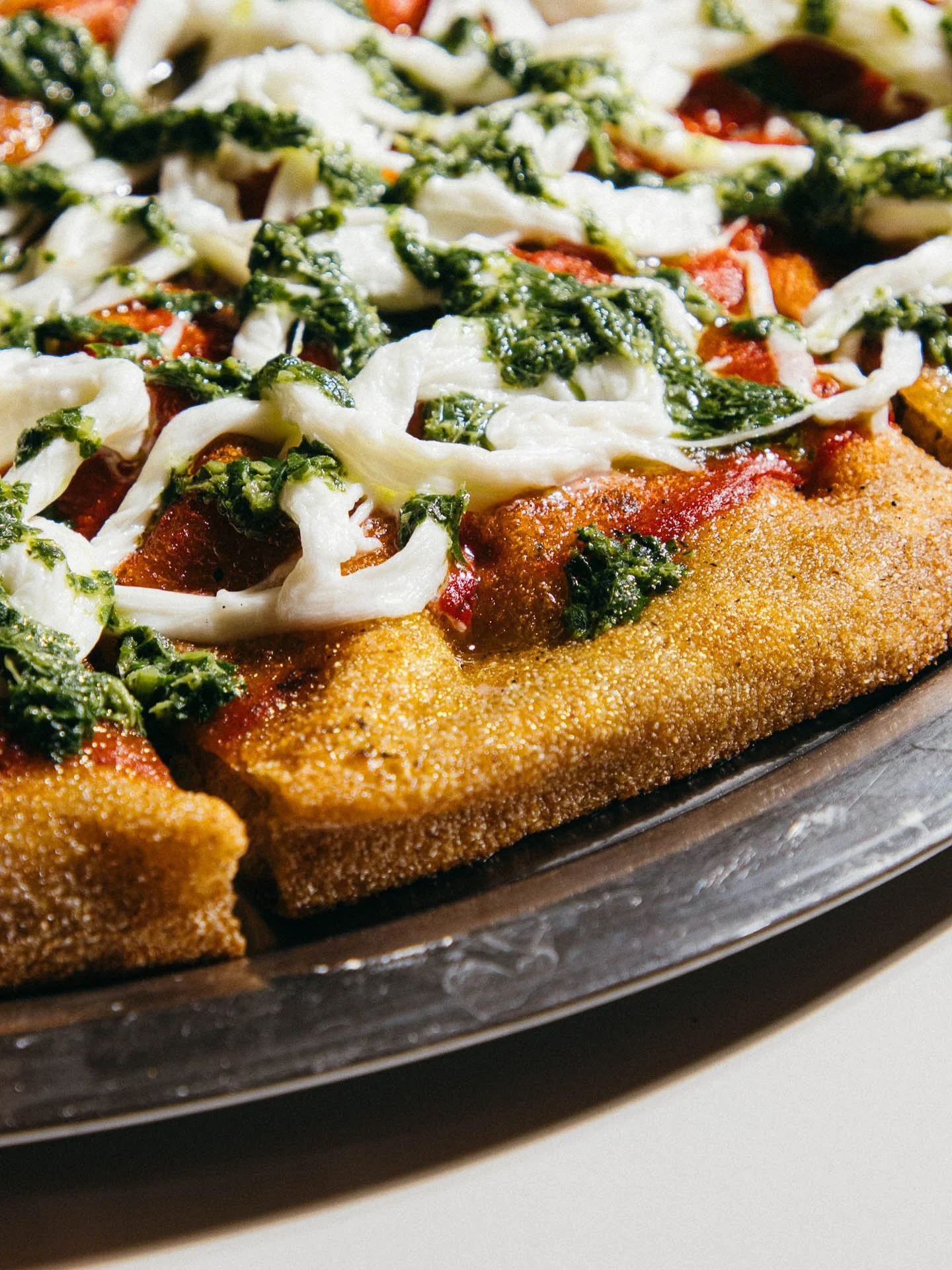 Crunchy, golden, super fresh and just naughty enough to be your favorite guilty pleasure. Ain't no pizza like a painza. We're on every night from 6pm + weekend for lunch.