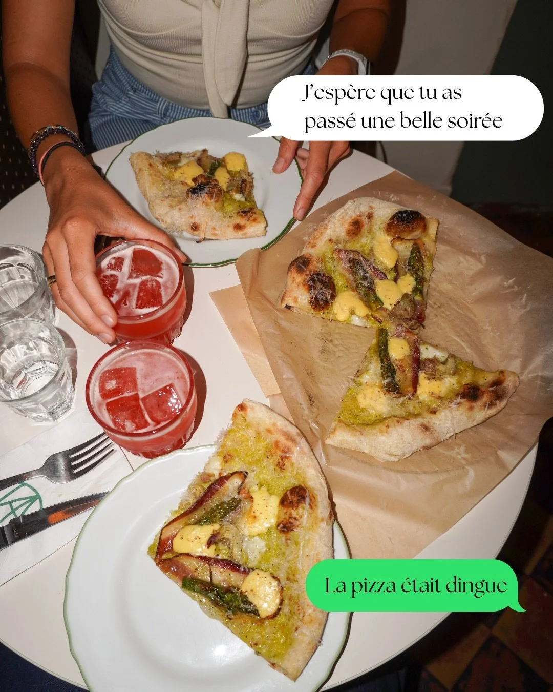 Le genre de soir&eacute;e qu&rsquo;on veut revivre 🪩🍕
Merci &agrave; @nomadpizzabrussels pour cette chouette collaboration et merci &agrave; vous d&rsquo;&ecirc;tre venus 🍸
&Agrave; tr&egrave;s vite 

Cicciomatto 
Mardi au samedi soir - dinner seu