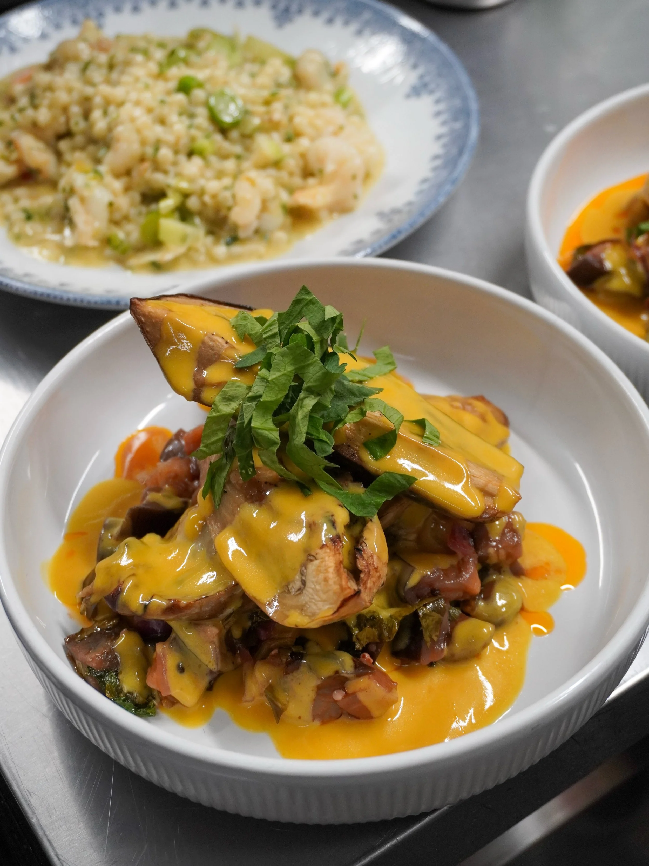 Let&rsquo;s have dinner? 
Recently from our food summer menu. 

Open Tuesdays to Saturdays - dinner only 
Saturdays lunch too