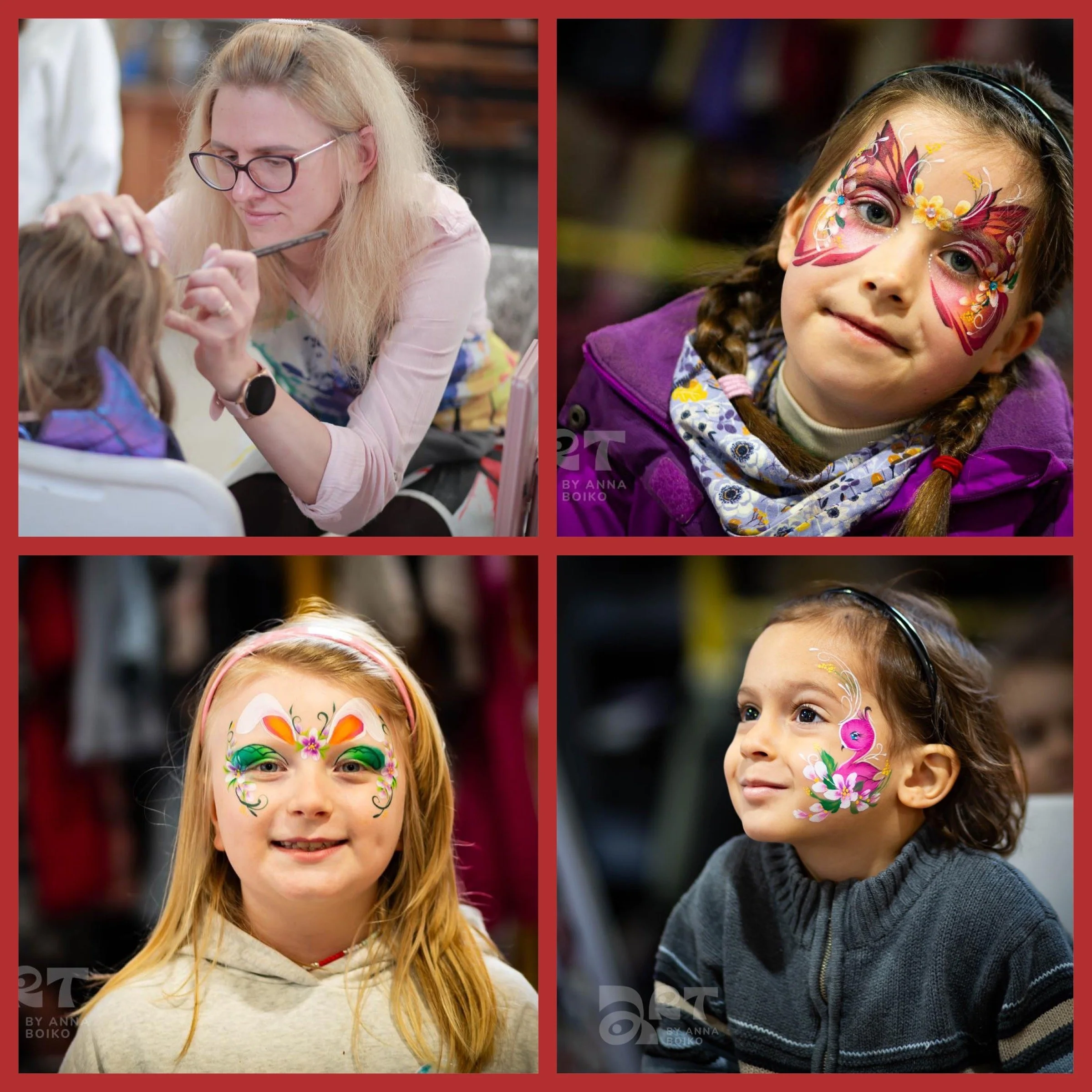 FACE PAINTING WITH ANNA 