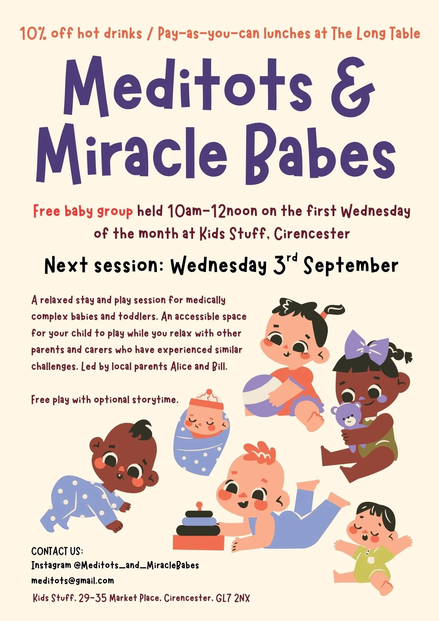 Meditots and Miracle Babes