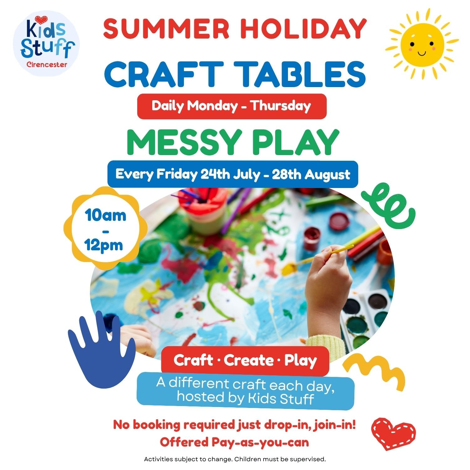 Kids Stuff Craft Table: MAKE &amp; BELIEVE Mondays 