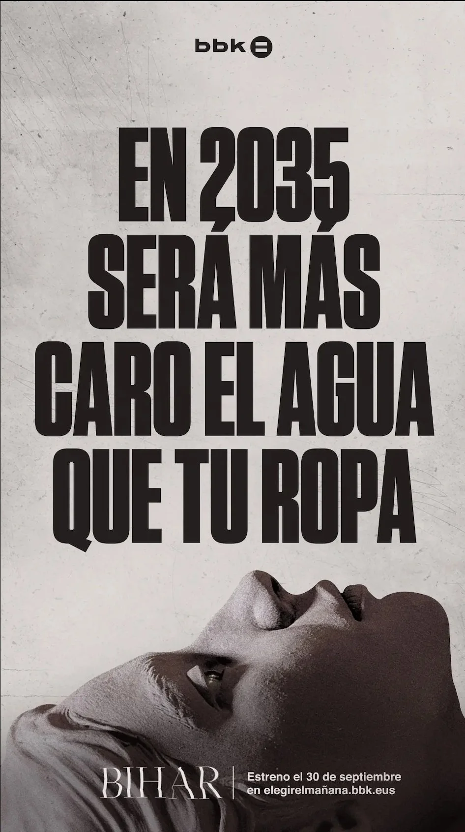 En 2035 será más caro el agua que tu ropa.