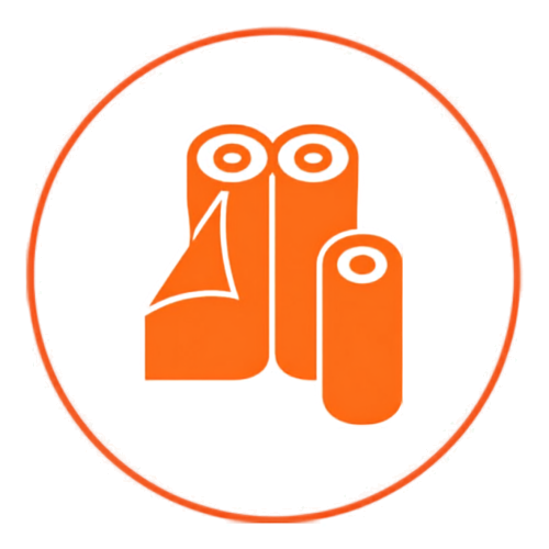 Zebra ribbons and label icon
