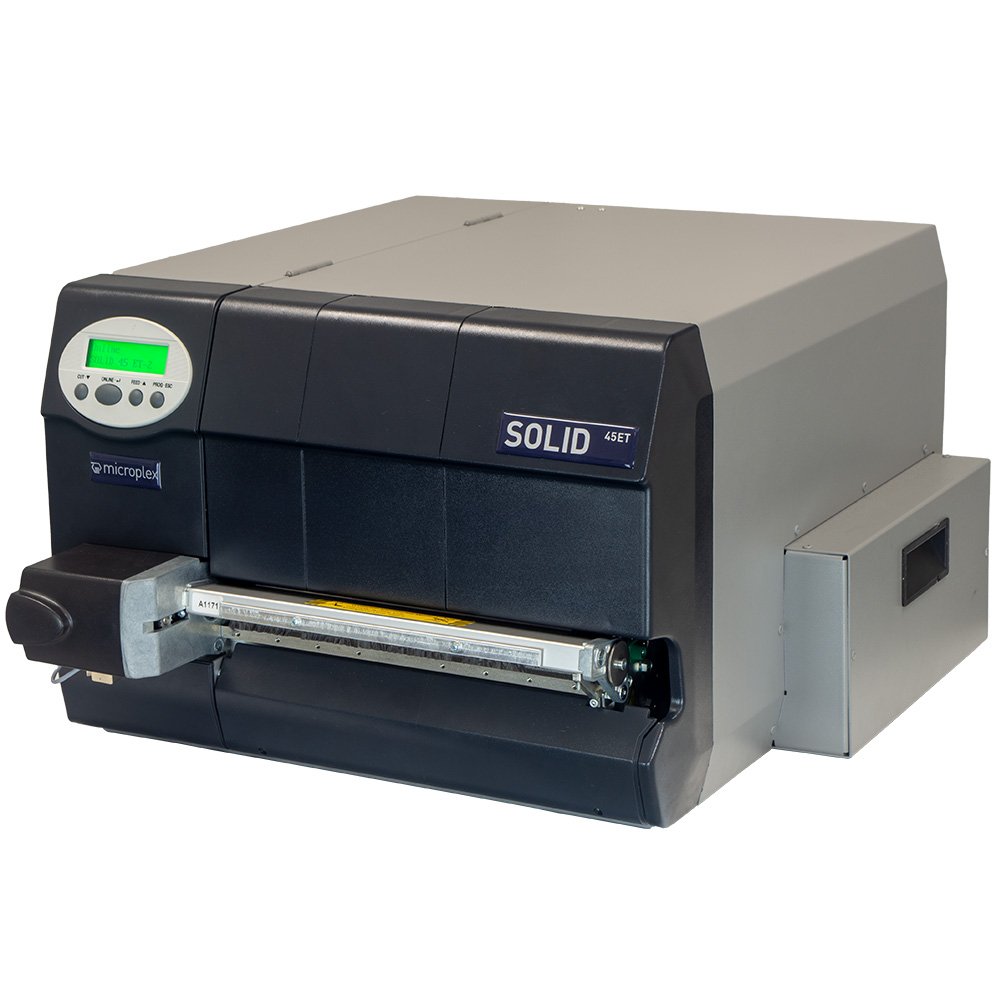 Microplex SOLID 45ET 8 inch tractor-fed thermal printer for logistics documents
