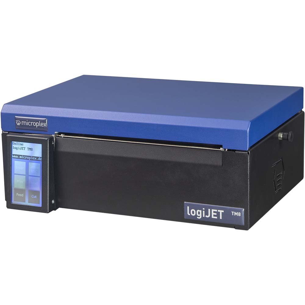 Microplex logiJET TM8 industrial mobile thermal label printer