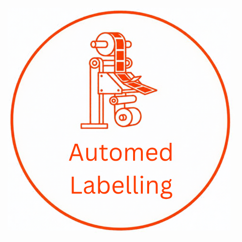 Automated labelling icon
