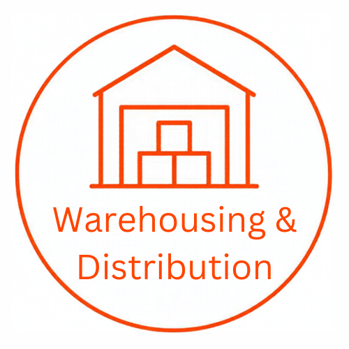 Warehouse distribution logo