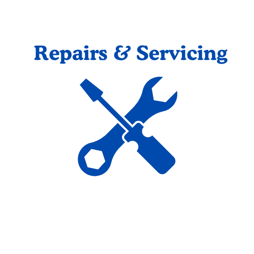 Repairs and servicing logo for PPL managed print services.
