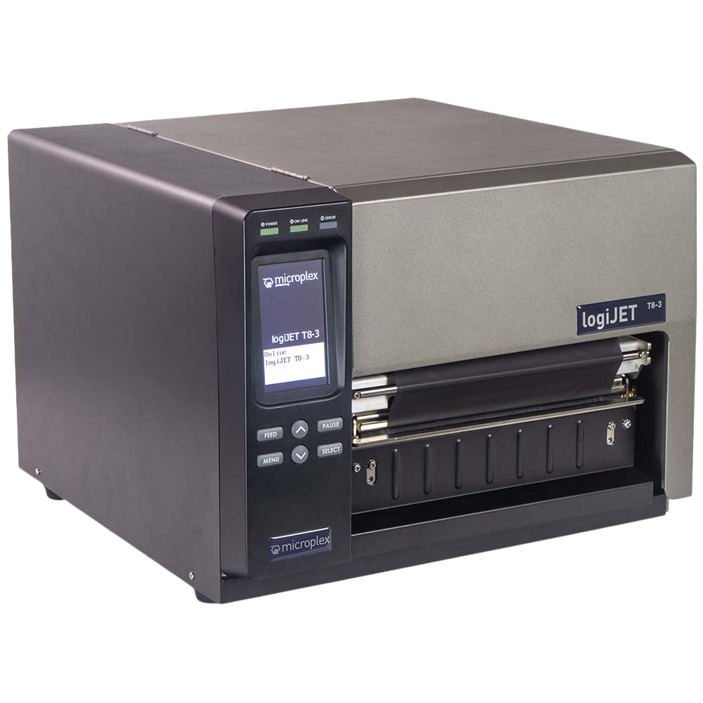 Microplex logiJET T8 industrial large label pallet printer
