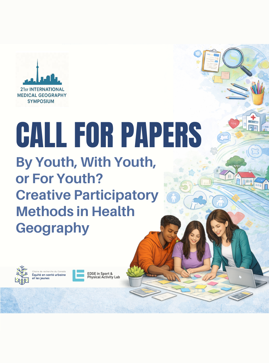 Call for Papers: By Youth, With Youth, or For Youth? Creative Participatory Methods in Health Geography