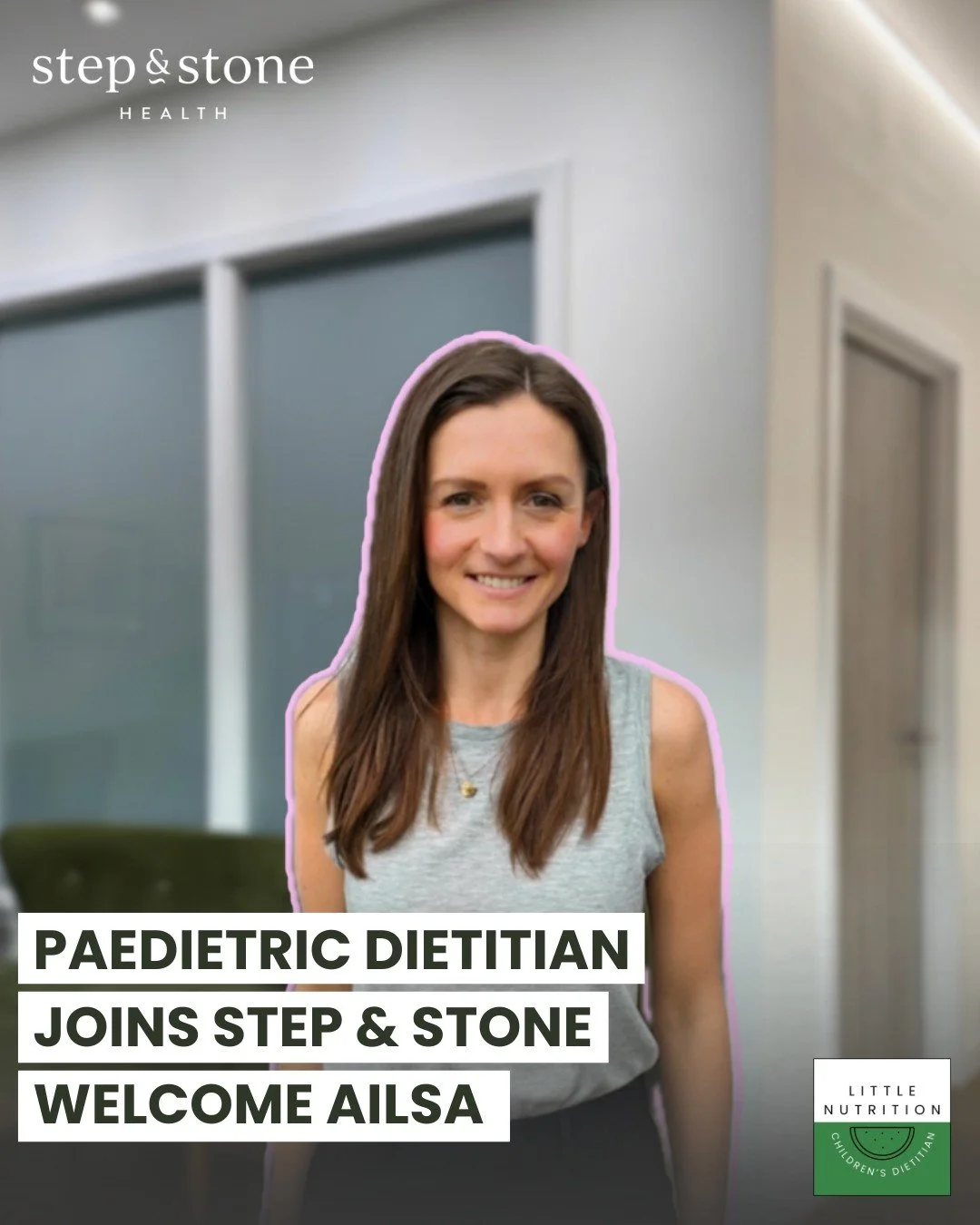 📣A new face joining the Step & Stone team
We’re so excited to welcome Ailsa from Little Nutrition to the team!
Ailsa supports families through some of the most important (and sometimes stressful) stages of their baby’s feeding jour
