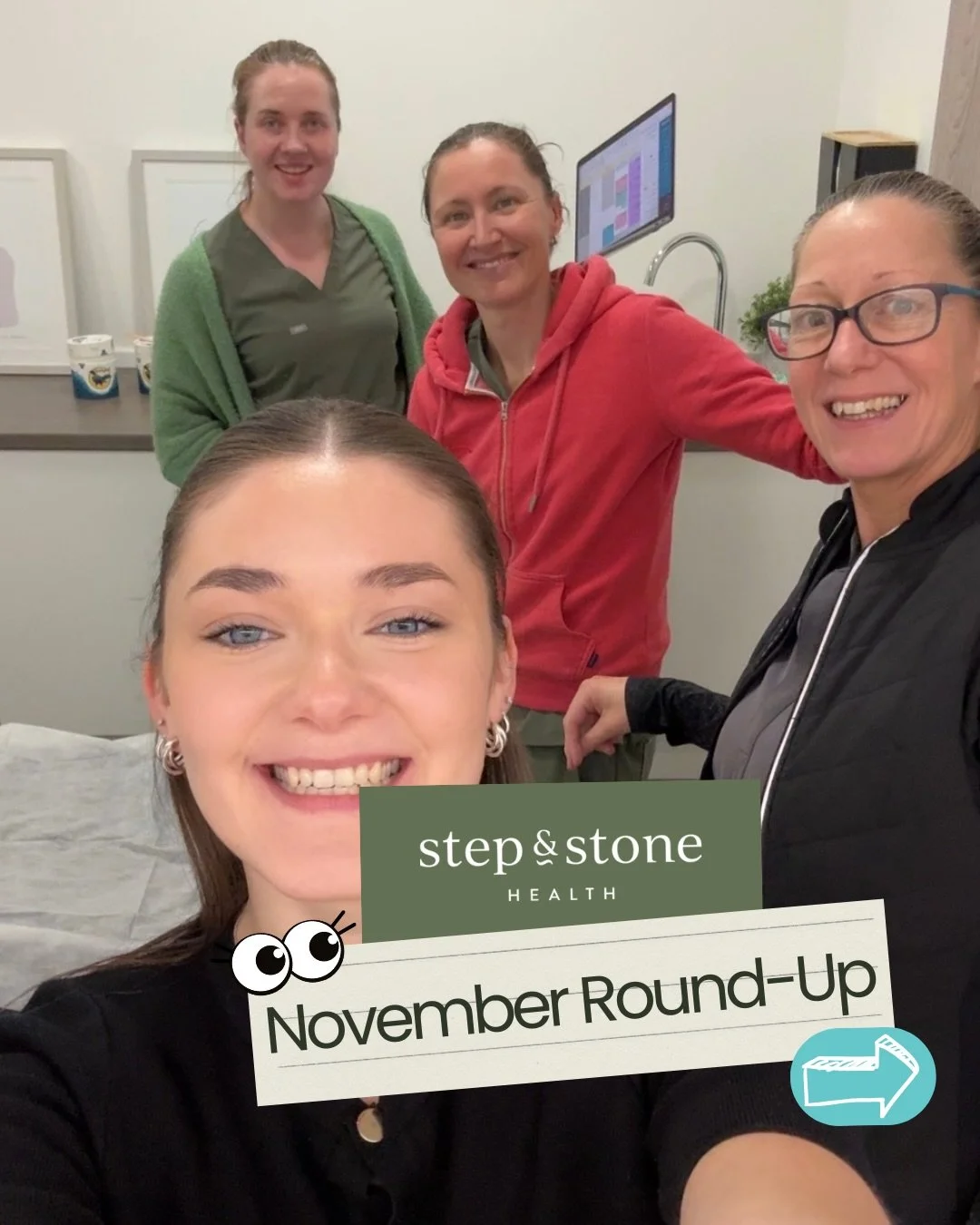 November Round-Up🍂🎄

The clinic elves made their annual appearance and managed to surprise Kim before anyone else even noticed they were back🙈

The first snowfall arrived not long after, which meant a few cold commutes and a very determined effort