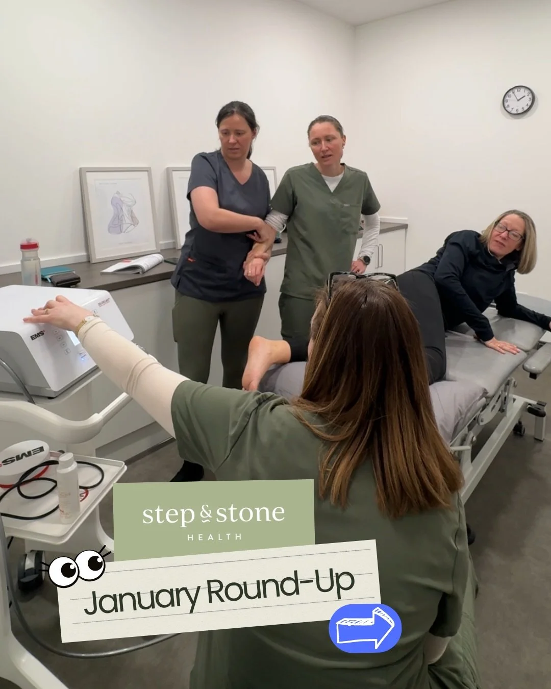 January Round-Up❄️🩷

January started with that snow week. Amy kept you updated with Facebook Lives&hellip; featuring the now-iconic pink jumper (which did eventually get changed).

Behind the scenes, Kim, Imke and Izzie were swapping ideas on exerci