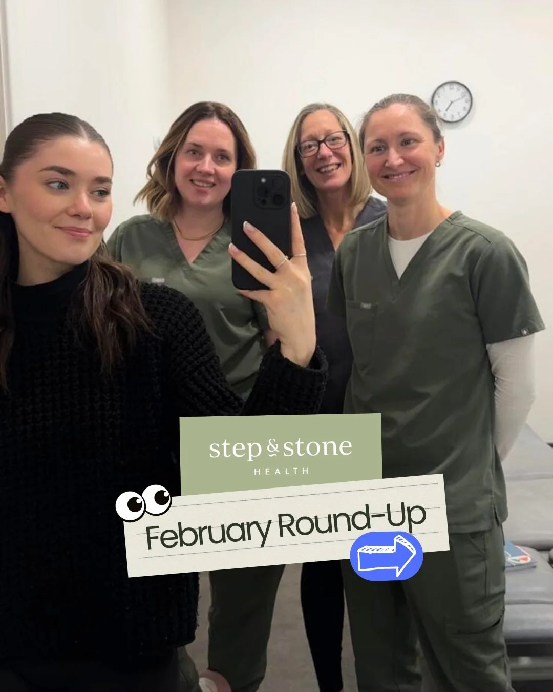 February Round-Up🙌

You kept us busy and feeling the love. From team selfies and CPD evenings to approximately 100 takes trying to film one video with Hattie! This month has been full of love, learning and laughter.

There were hugs between patients