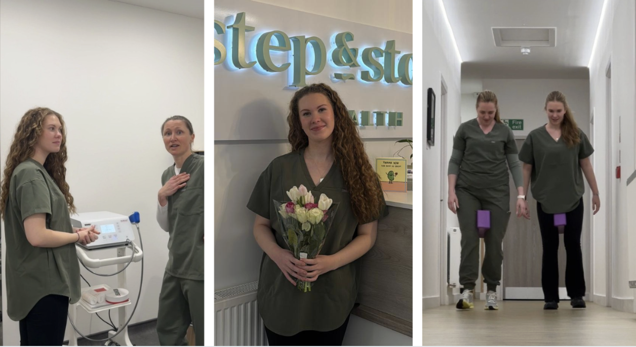 Sophie's S6 Work Experience in Private Healthcare: a year with Step &amp; Stone 