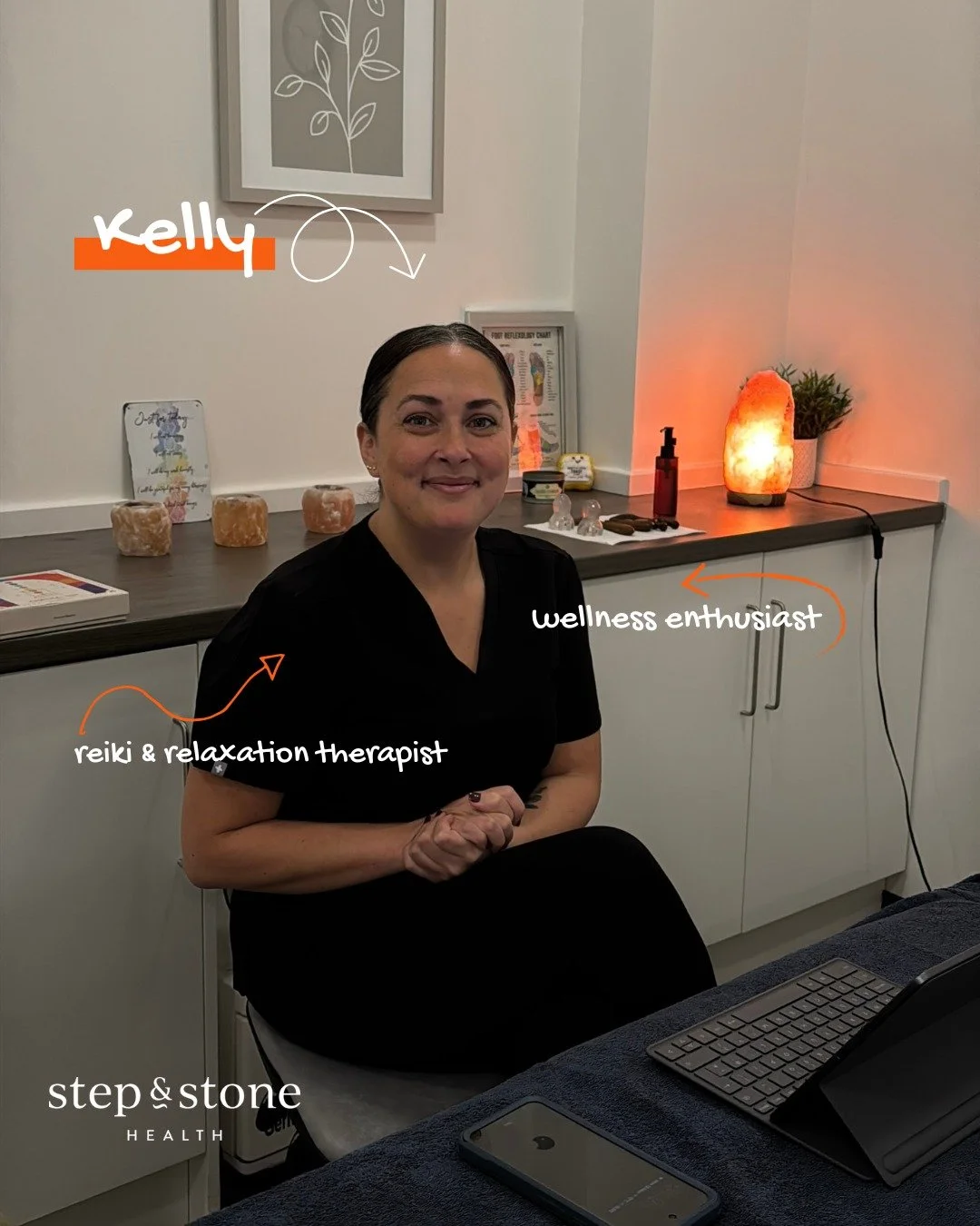 🥳It&rsquo;s Kelly&rsquo;s first day! 

Day one for Kelly and what a start!

Kelly joins us as our newest relaxation therapist, specialising in Reiki, Indian Head Massage, and Korean Lymphatic Drainage Facial and today she opened her treatment room d
