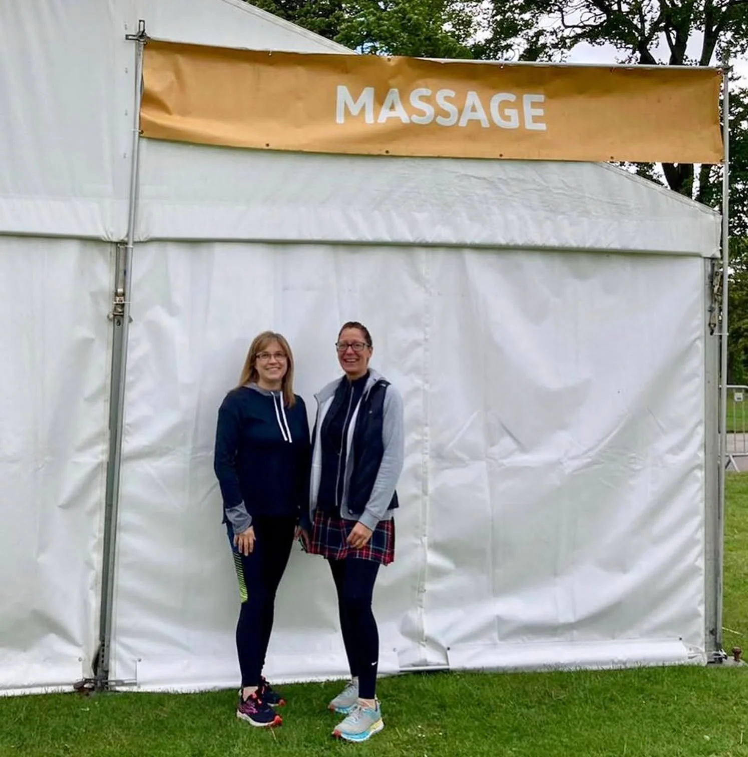 #throwbackthursday - A major throwback to 4 YEARS AGO! 
📸Kim &amp; Caroline at the @kiltwalk 

We are rewinding to 4 years ago right after we opened our doors in Westhill Shopping Centre. One of our first events as @stepandstonehealth and Kim and Ca
