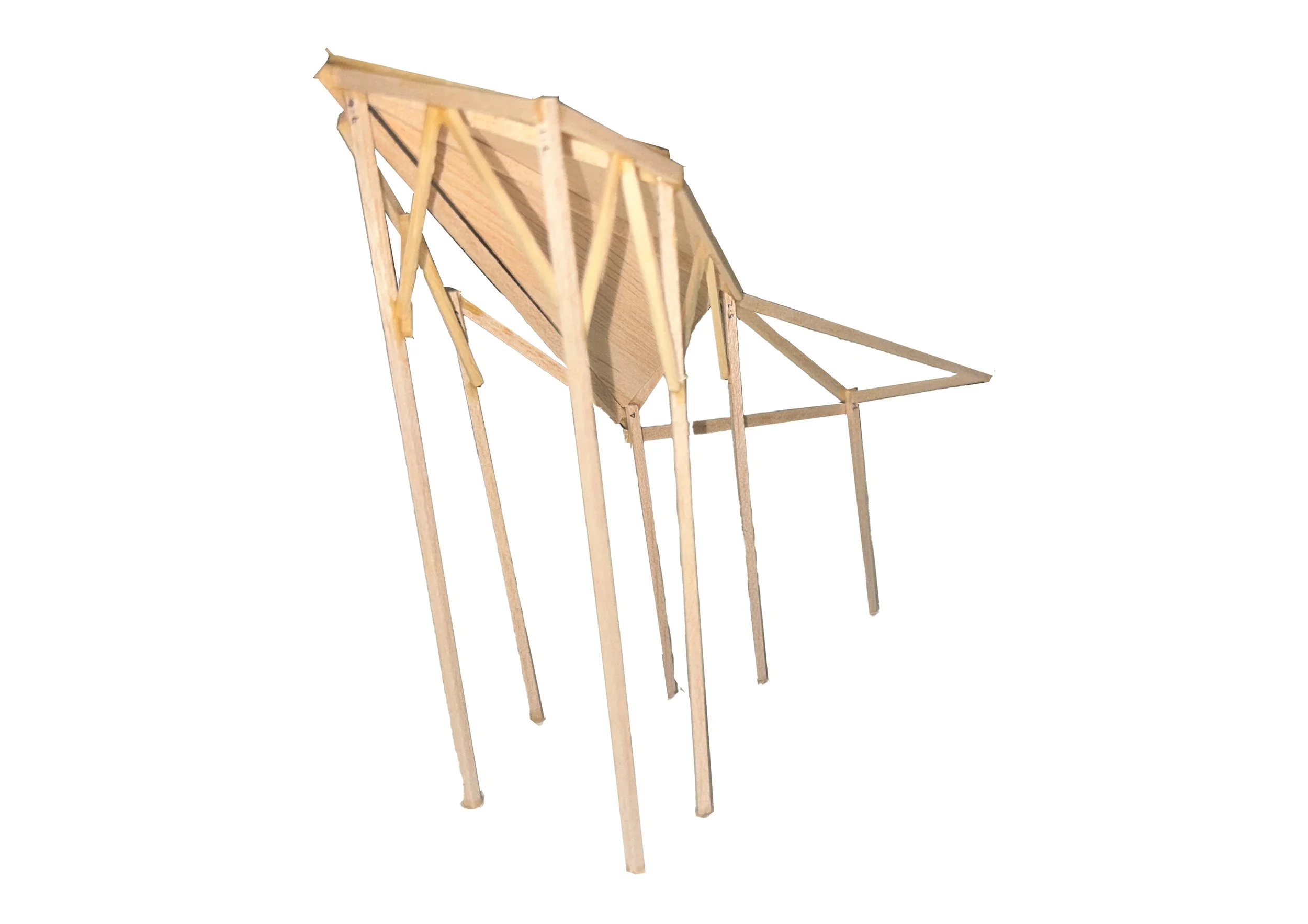 1:50 Structural Part Model
Balsa Wood