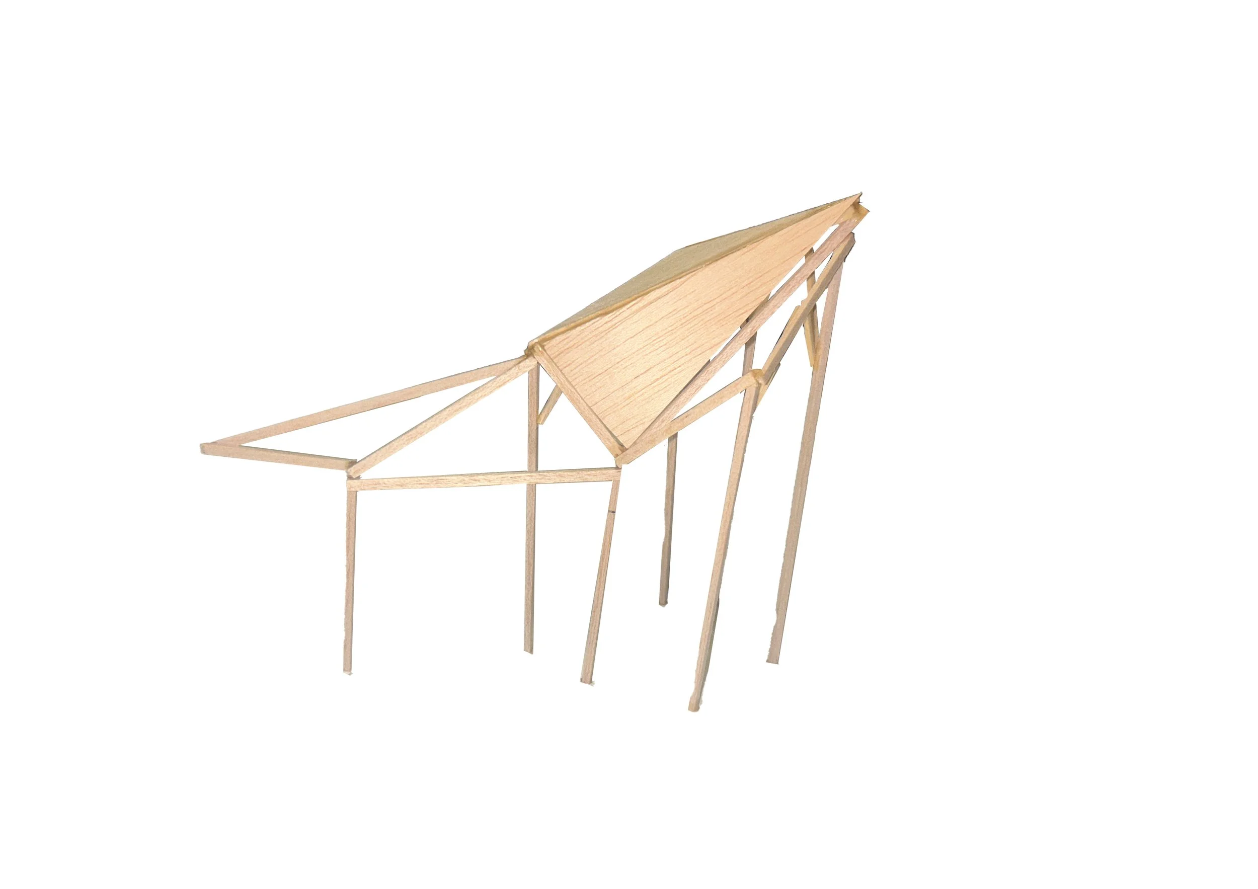 1:50 Structural Part Model
Balsa Wood