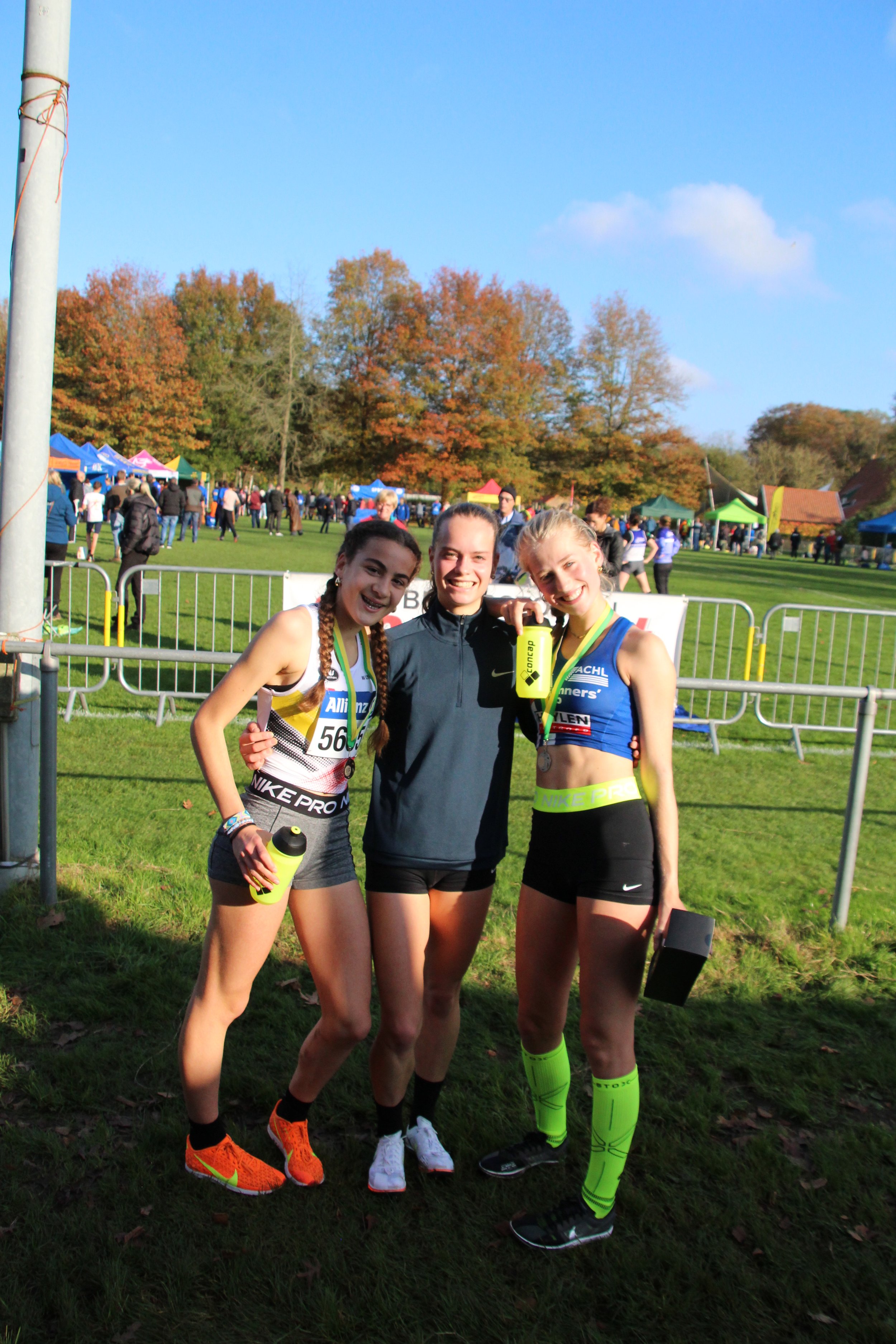 Meteen winst en verschillende podiumprestaties in de eerste november veldlopen 