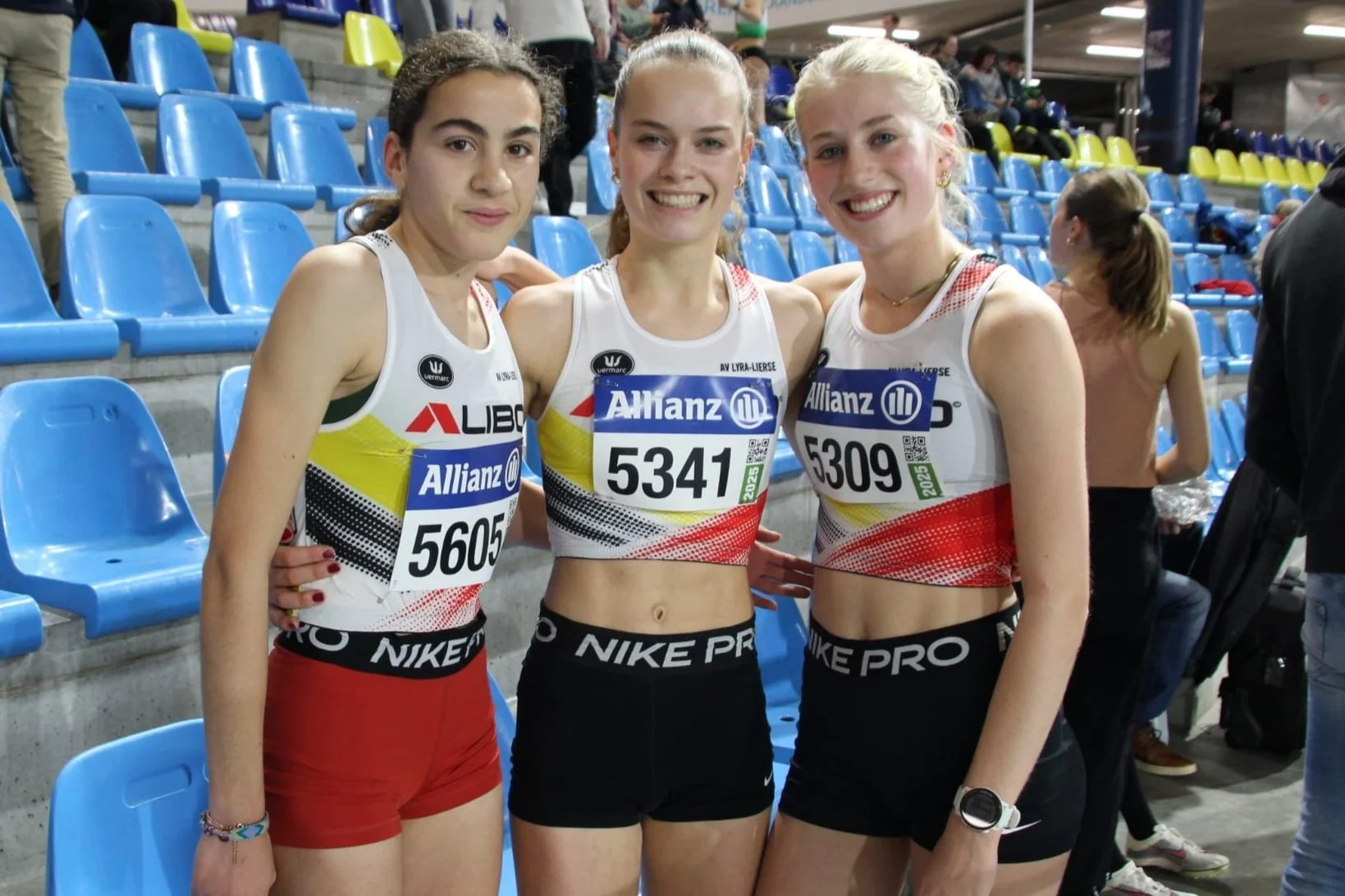 Twee reeksoverwinningen en één PR op tweede kerstdag in de indoorhal van Gent.