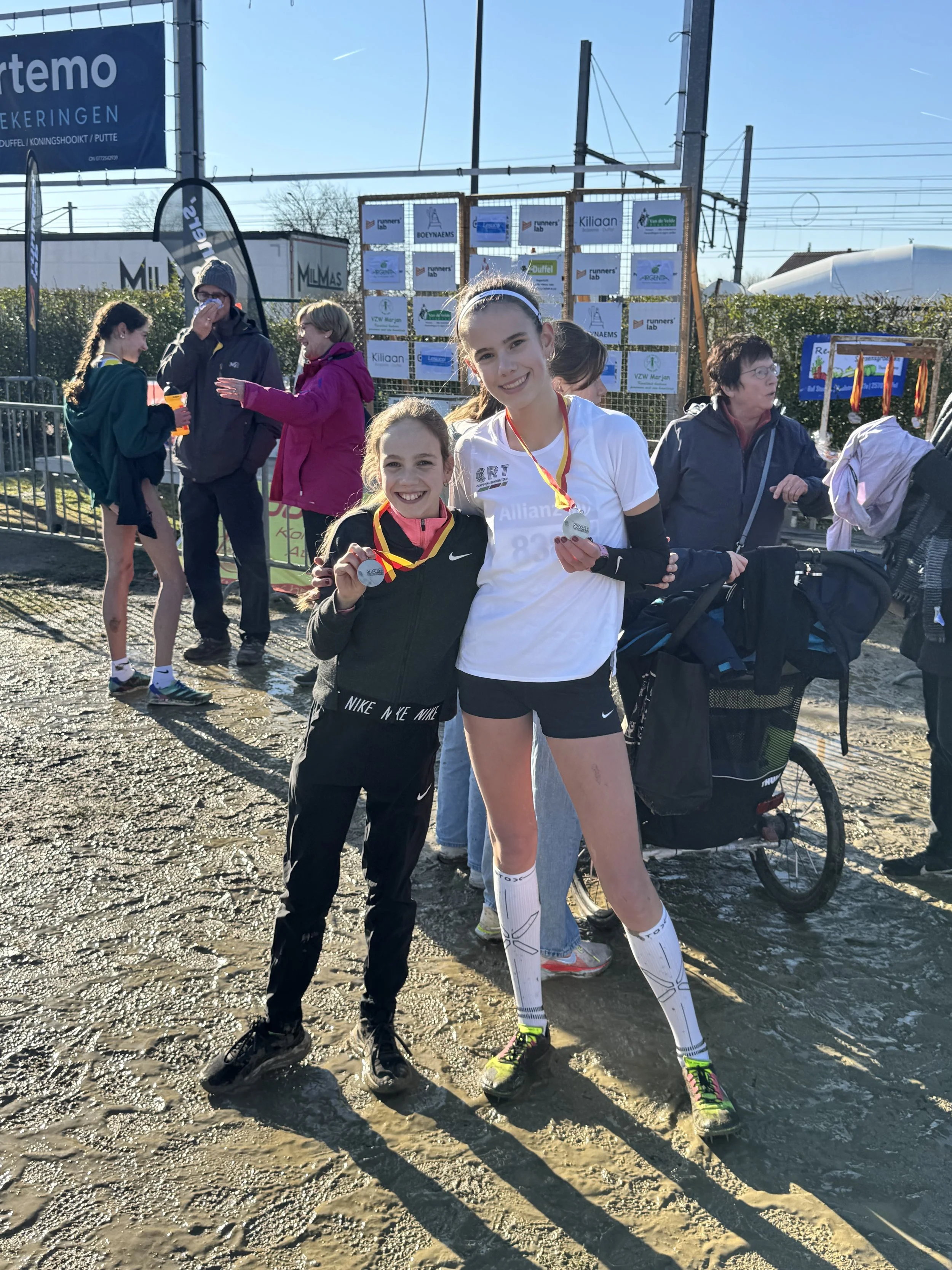 Zilver in Duffel betekent vijfde maal crosspodium voor Paulien dit seizoen.