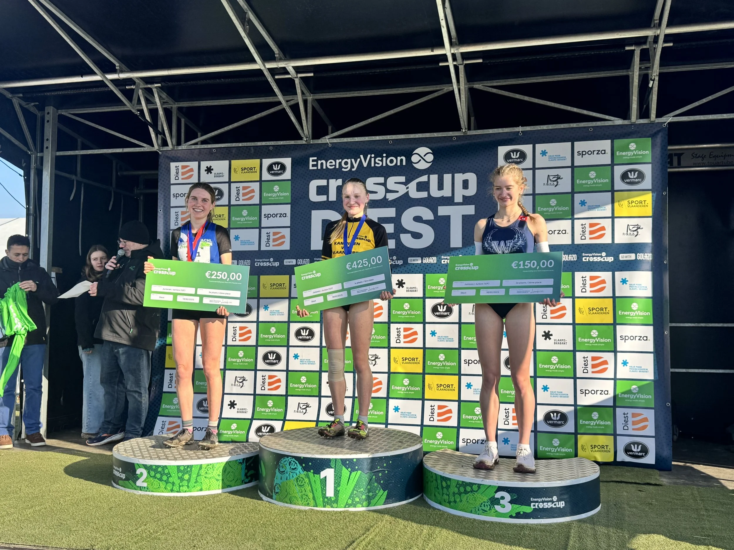 4e op het Vlaams Kampioenschap veldlopen in Diest