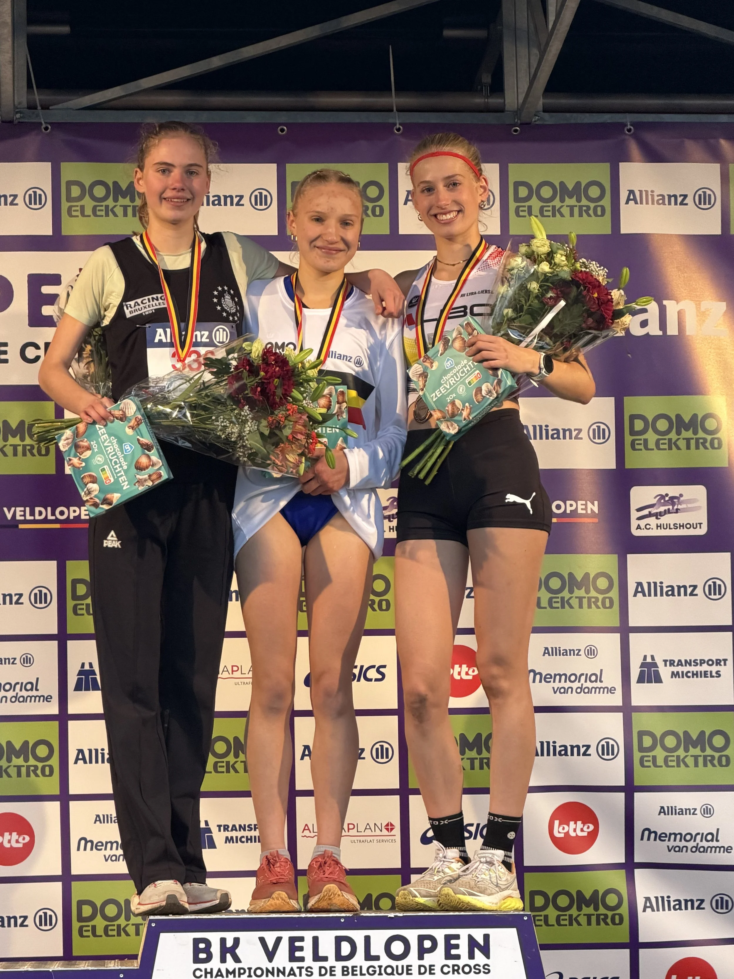 Vijf CRST atleten actief op BK veldlopen in Hulshout met als knappe balans: brons + EK kwalificatie, 6e, 11e, 20e en 68e.