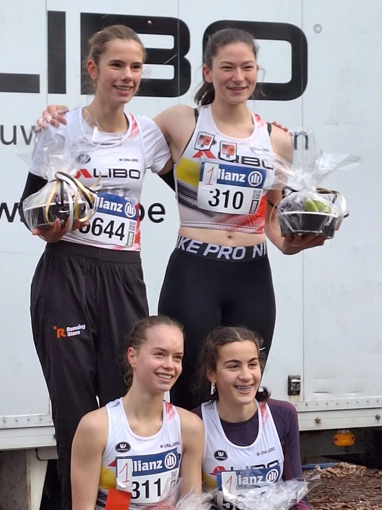 Een bijzonder succesvol provinciaal kampioenschap veldlopen met o.a. viermaal goud, tweemaal zilver en eenmaal brons.