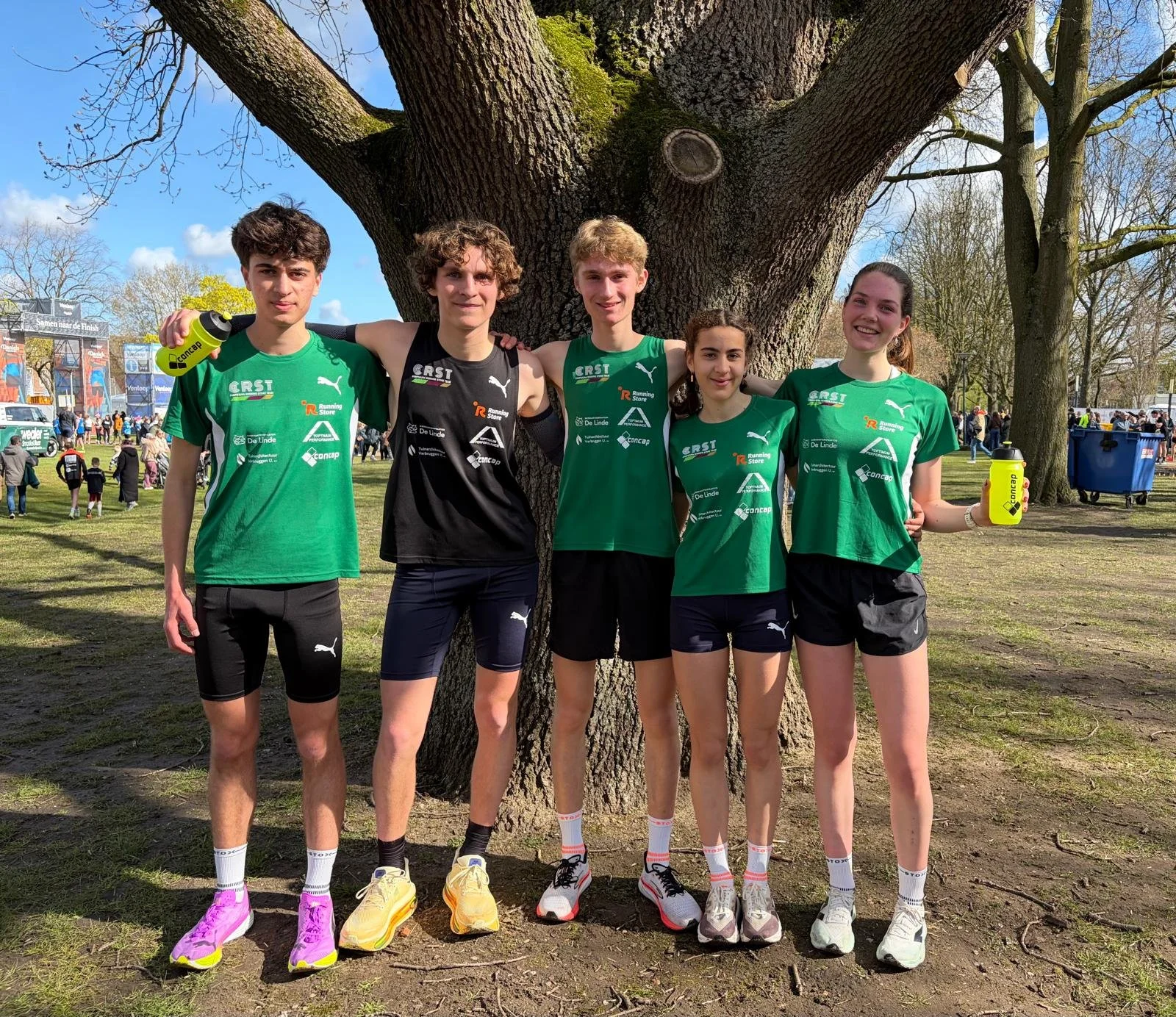 Vijf CRST’ers actief in de Venloop 5km, vijf PRs.