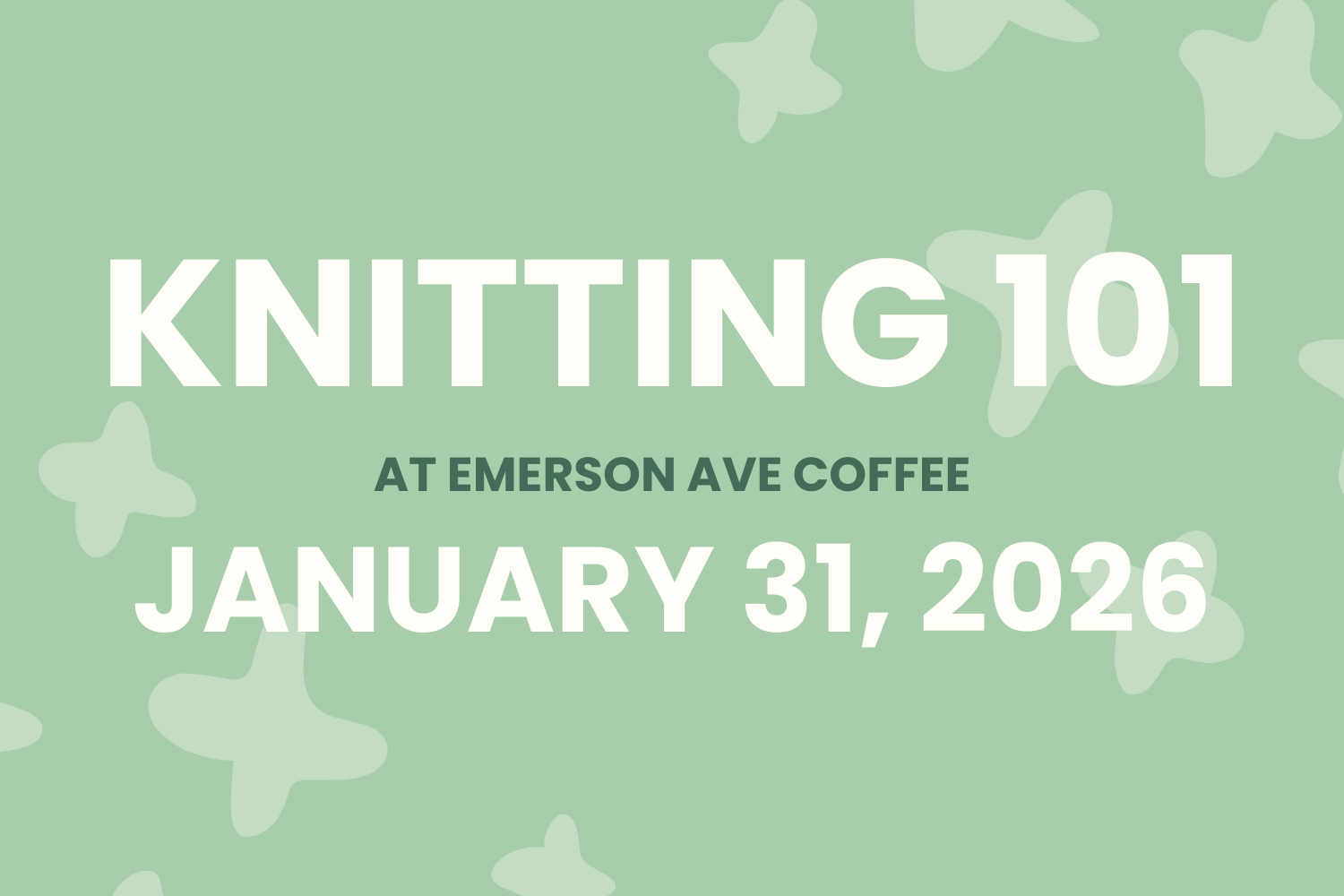 Knitting 101