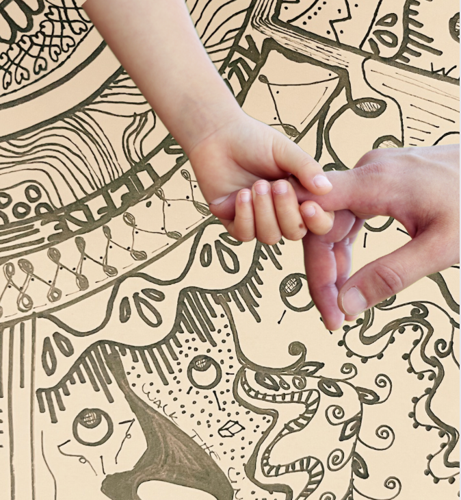 Workshop °°Ouder-kind°° Krullen en doodles