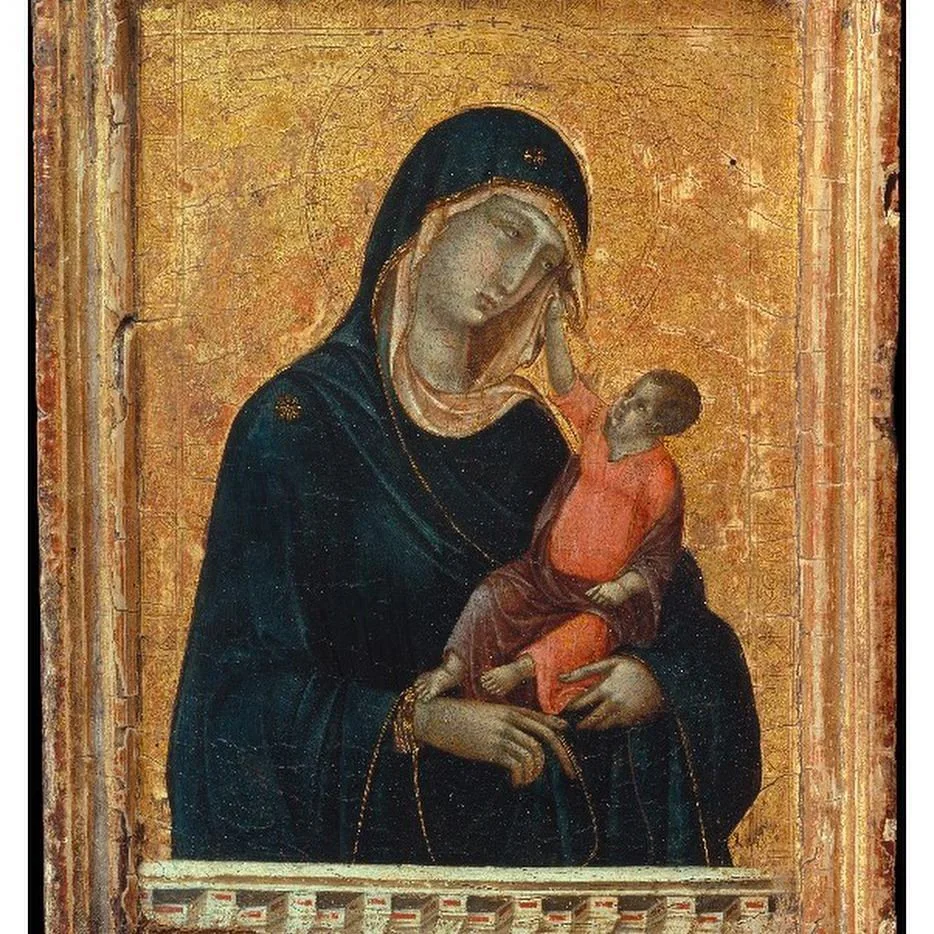 “Madonna With Child” di Duccio Di Buoninsegna