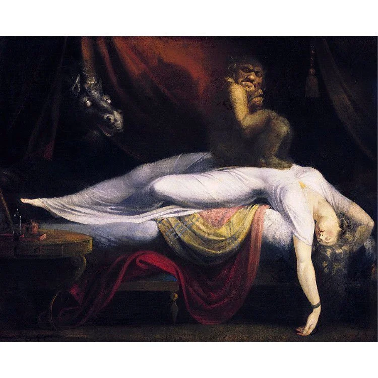 “The Nightmare” di Johann Heinrich Füssli 