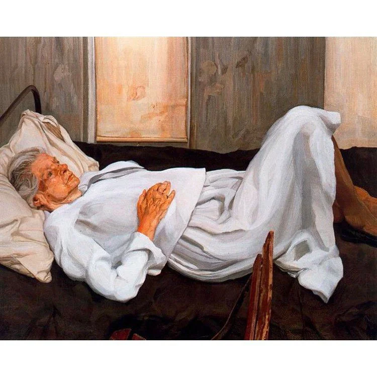 “The Painter’s Mother” di Lucian Freud