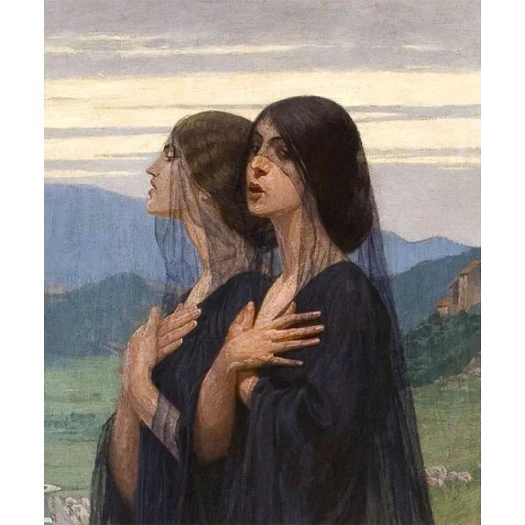 “Four Strings Of A Violin” (detail) di Edward Okuń 