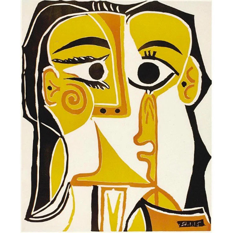 “Head of a woman” di Pablo Picasso