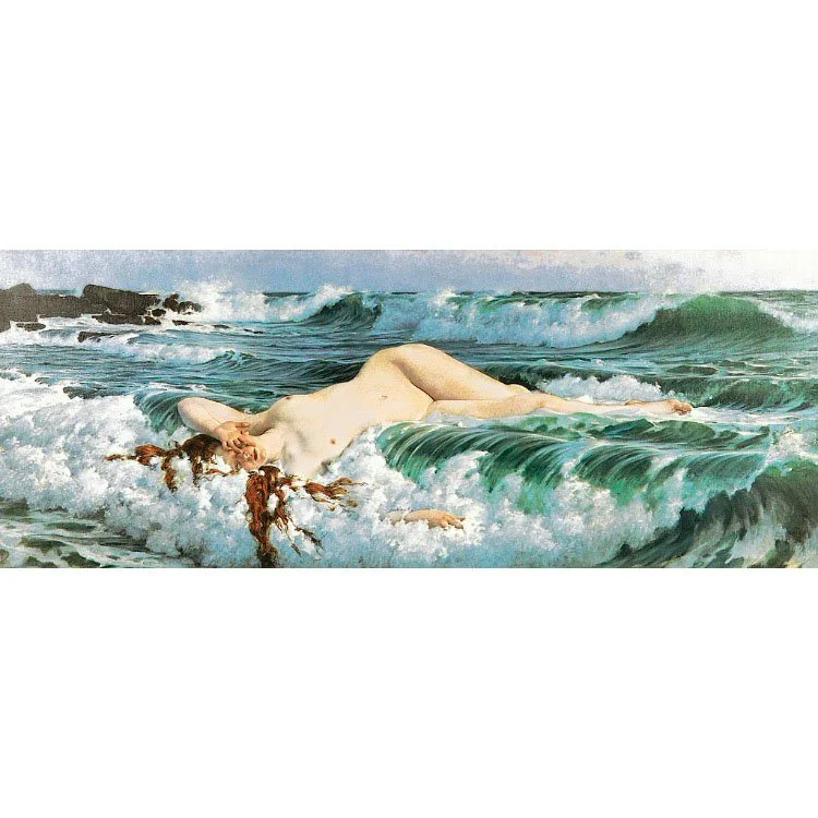“The birth of Venus” di Adolph Hirémy-Hirschl
