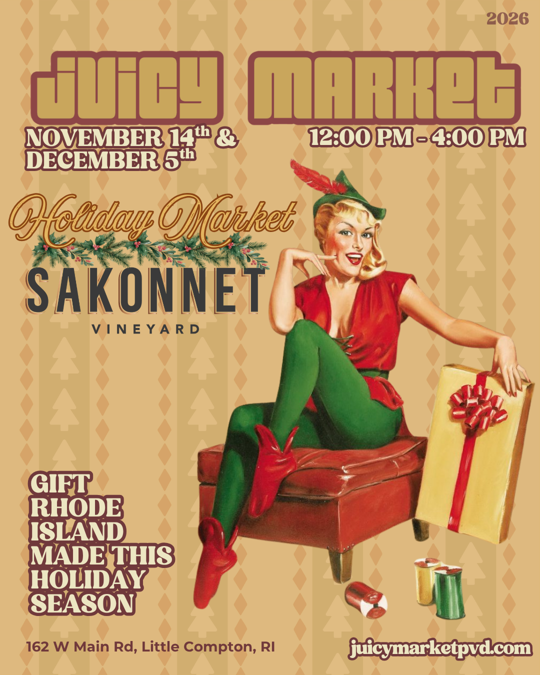 Juicy Market and Holiday Kick Off Party