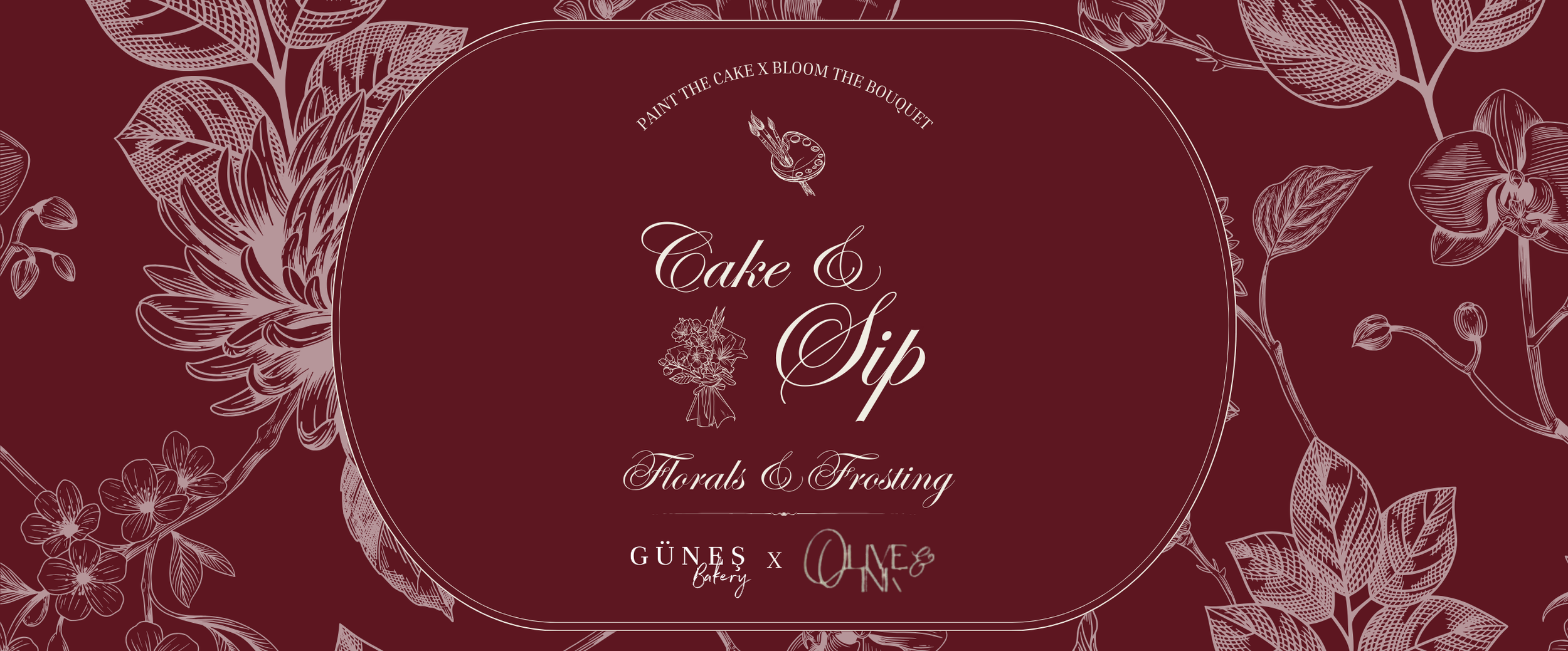 Paint the Cake x Bloom the Bouquet