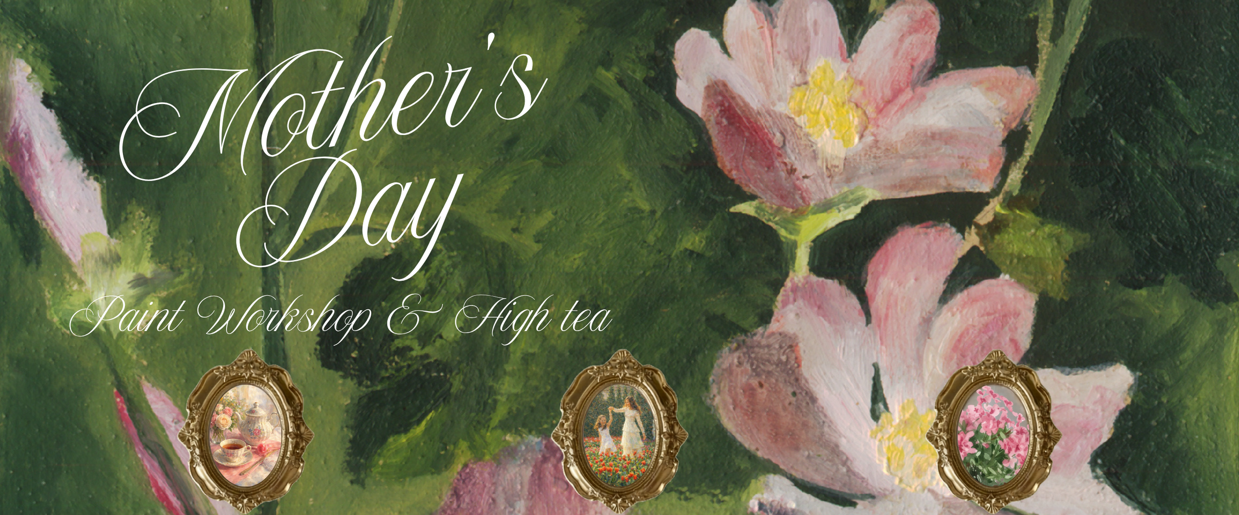 Paint &amp; Sip: A Mother’s Day High Tea