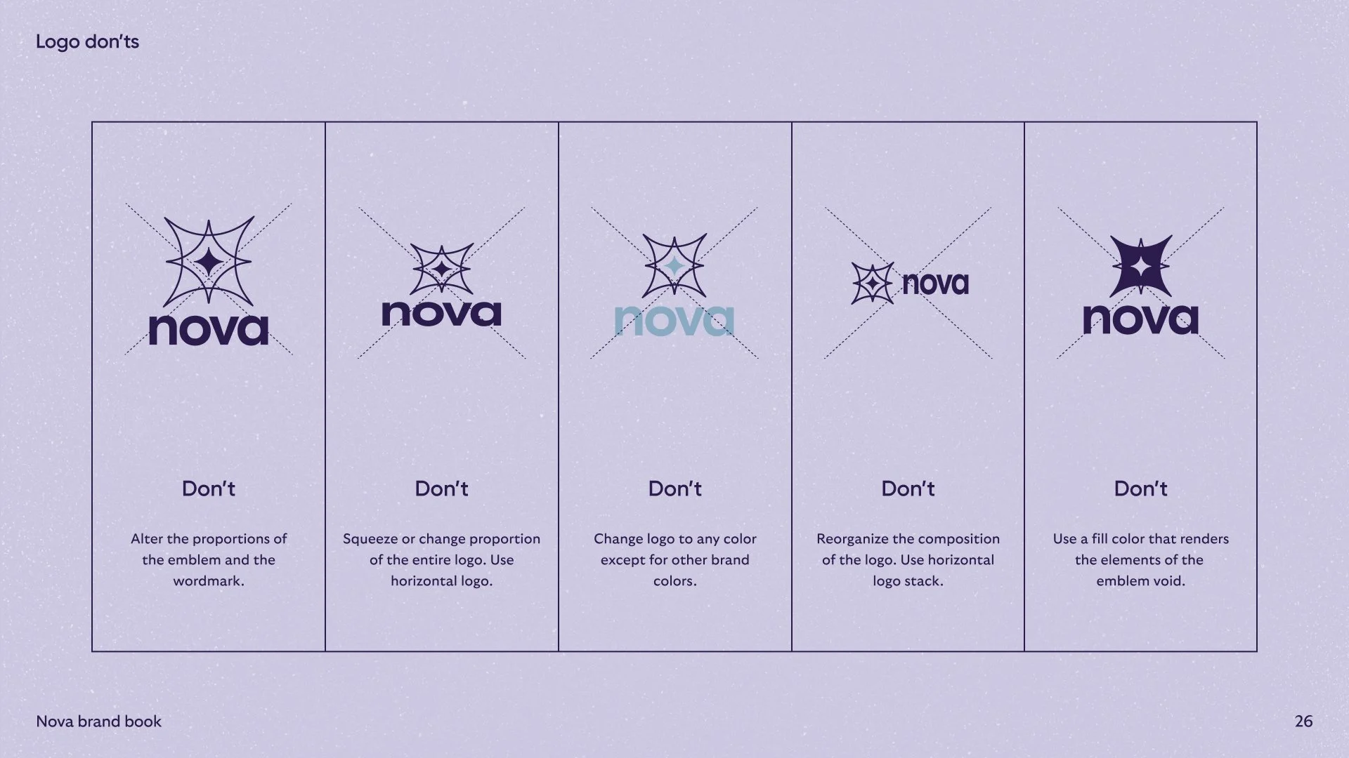 Nova brand book