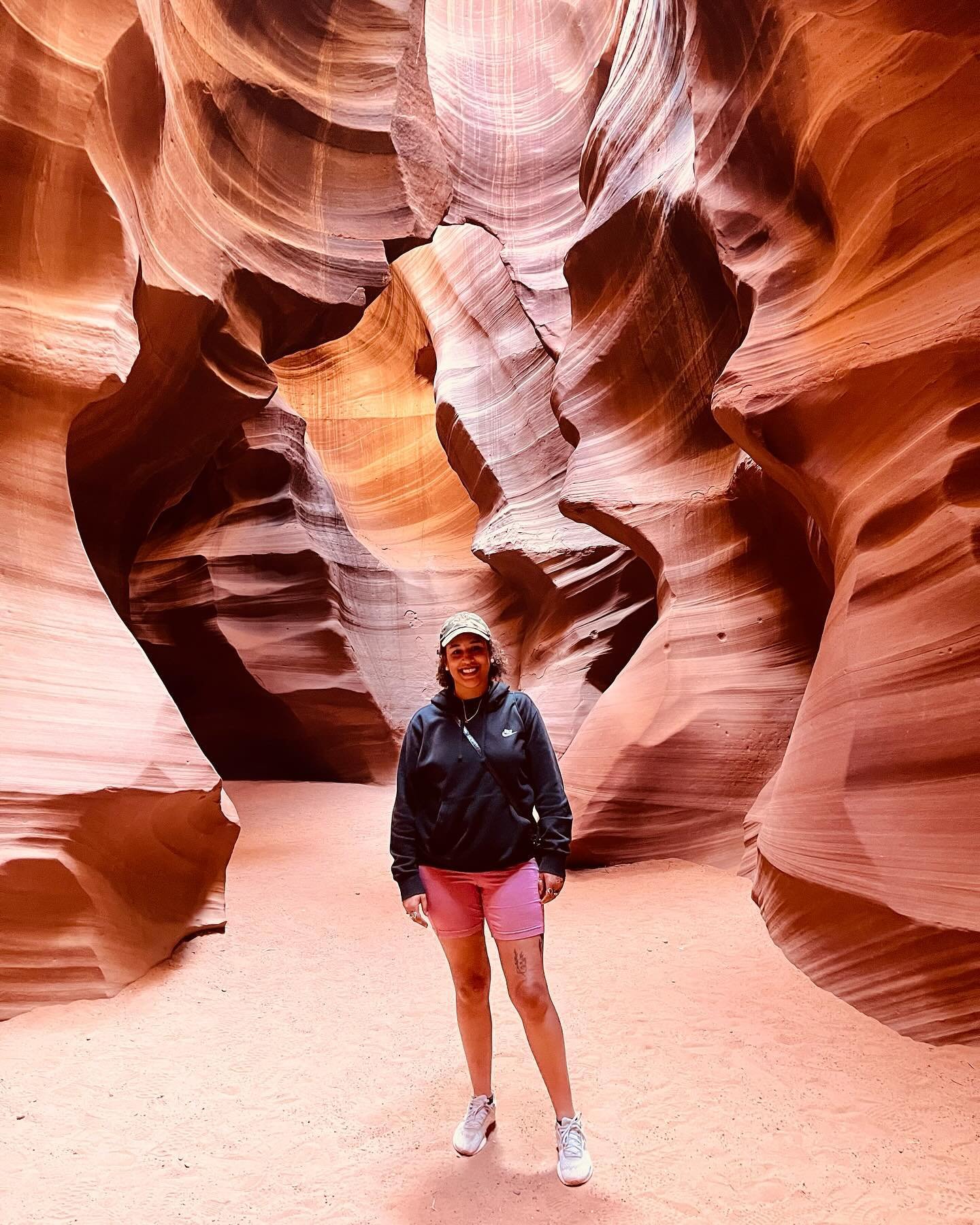 I can&rsquo;t put into words the beauty God has created on Earth..🥹❤️ So grateful for this opportunity and proud of myself for doing this on my own. 

Shoutout to Nathaniel for being the BEST tour guide ever! 

#upperantelopecanyon #rattlesnakecanyo