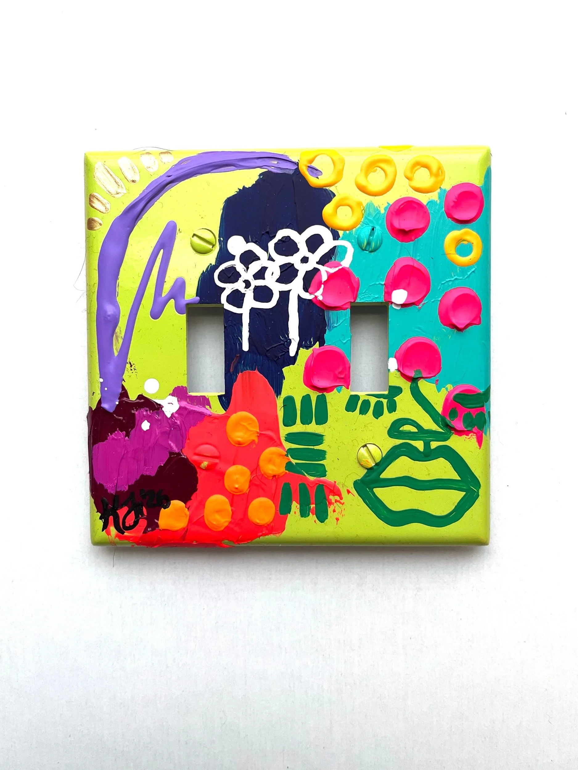 “Brown Skin Girl” Double Switch Plate