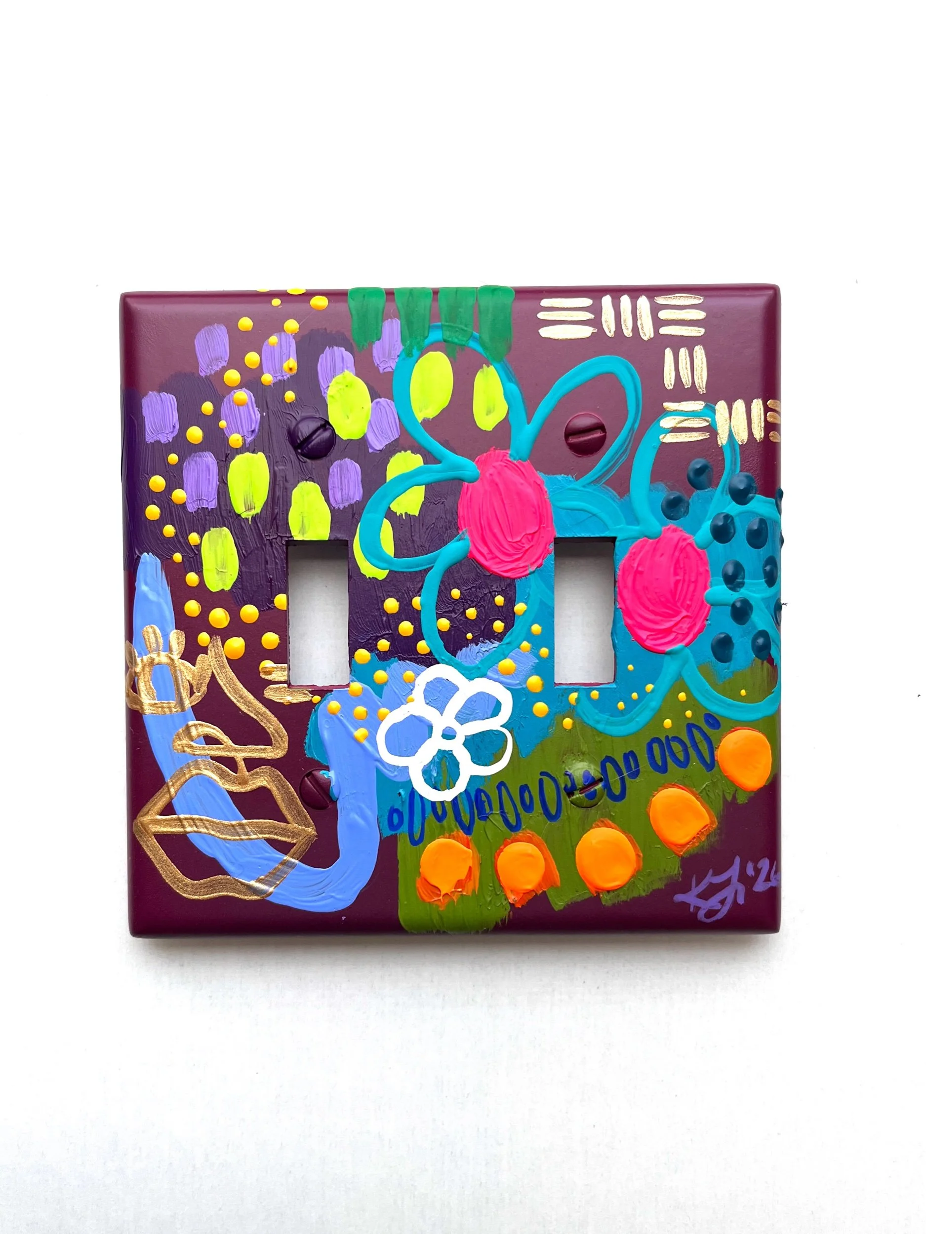 “Brown Skin Girl” Double Switch Plate