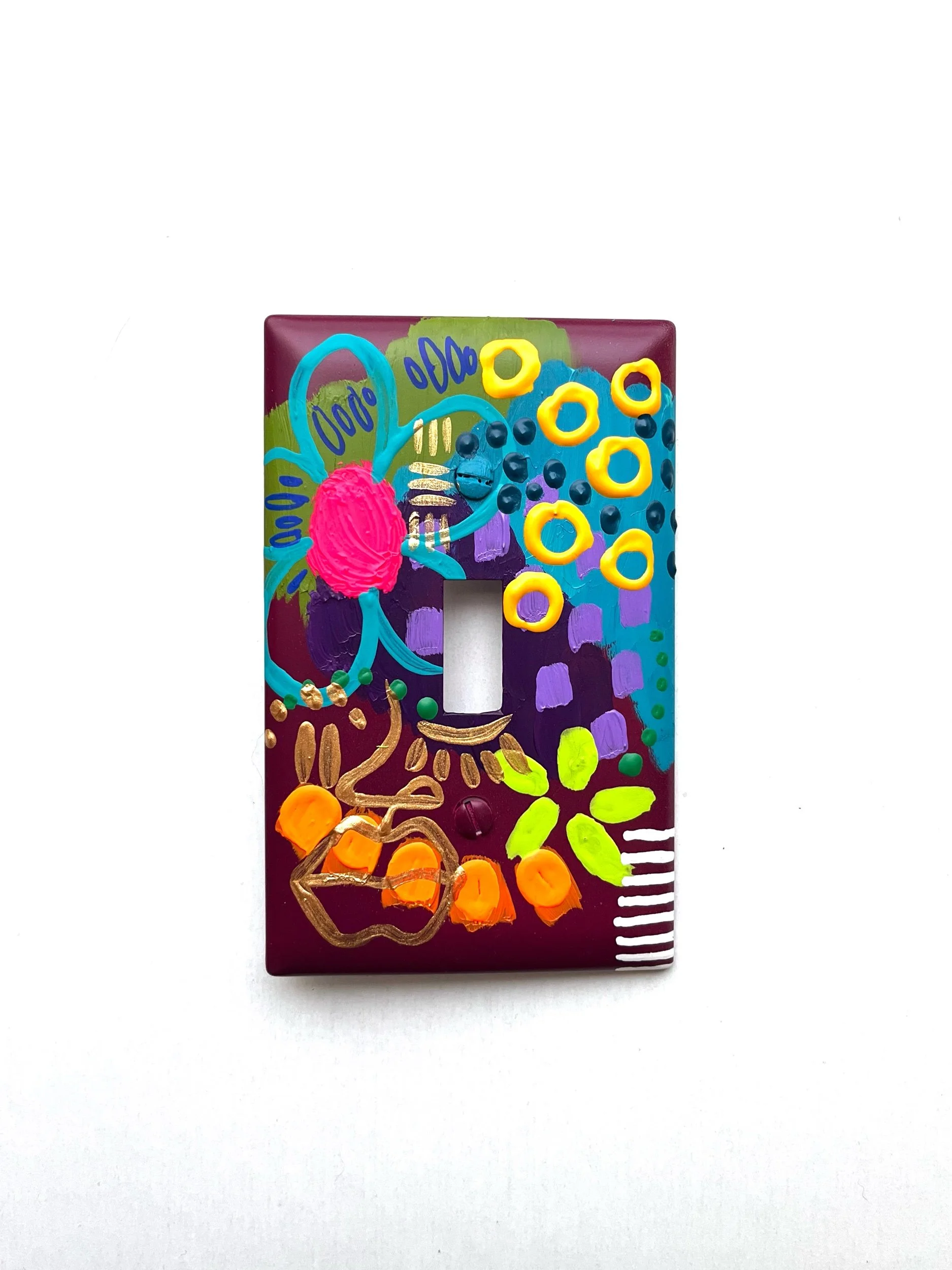 “Brown Skin Girl” Single Switch Plate
