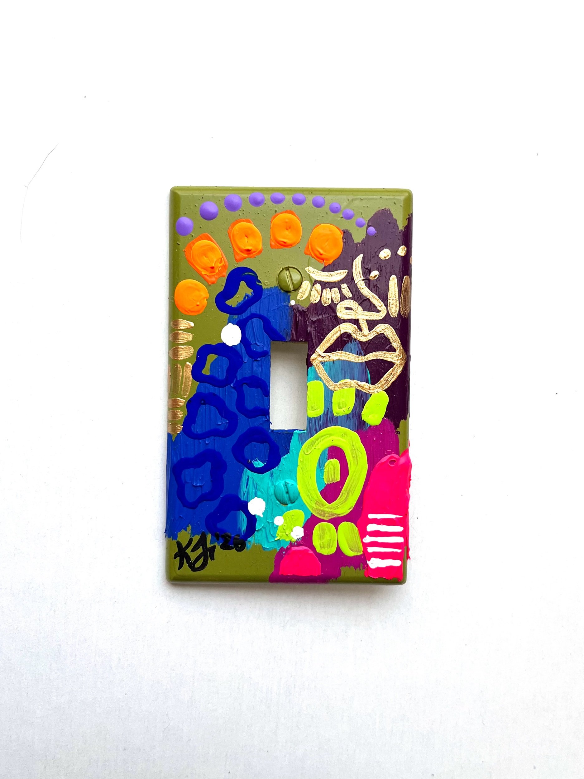 “Brown Skin Girl” Single Switch Plate