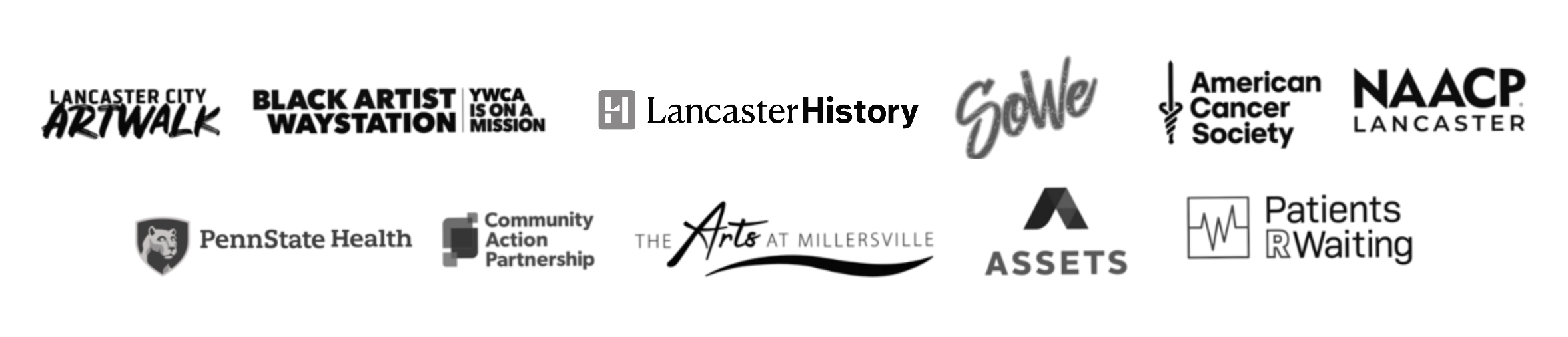 collaboration logos from various organizations